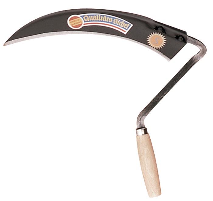 Sensensichel Länge 340 mm halbgeschmiedet, m. Schneidenschutz geschliffen ESW