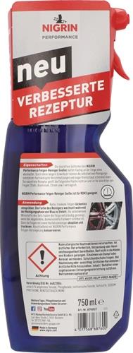 Felgen-Reiniger EvoTec Performance 750ml Sprühflasche NIGRIN