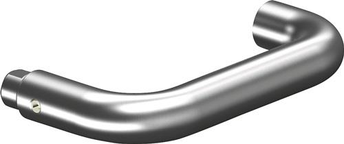 Türdrückerlochteil OGRO 8100 Alu.F1/Satino 4-KT.8mm DIN L/R OGRO