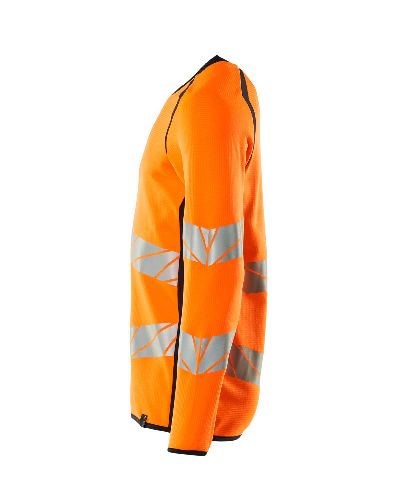 Sweatshirt ACCELERATE SAFE Hi-vis Orange/Schwarzblau XL ONE