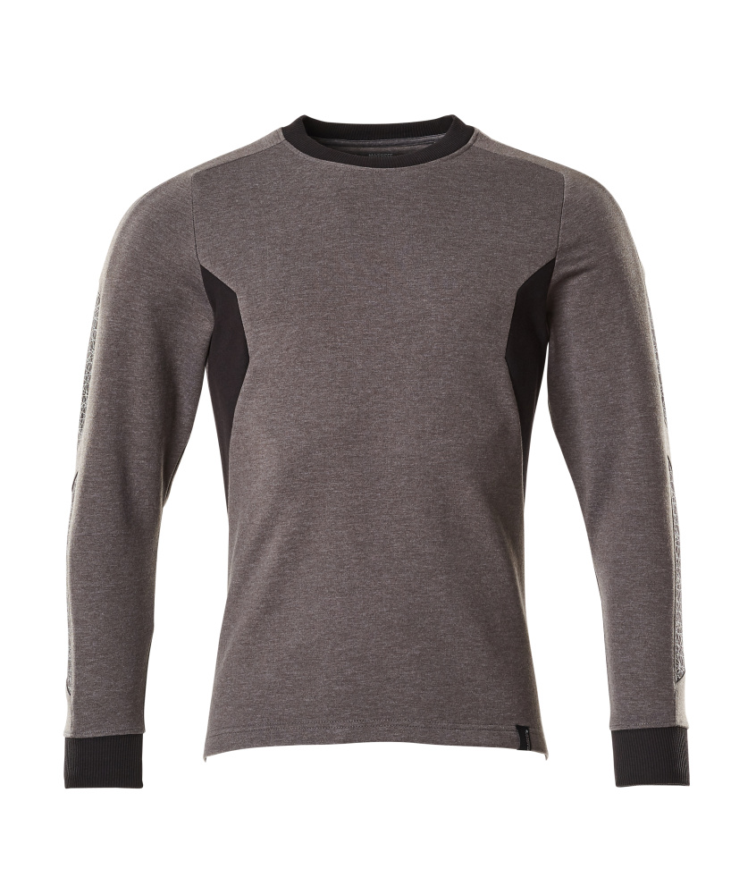 Sweatshirt ACCELERATE Dunkelanthrazit/Schwarz 2XLONE