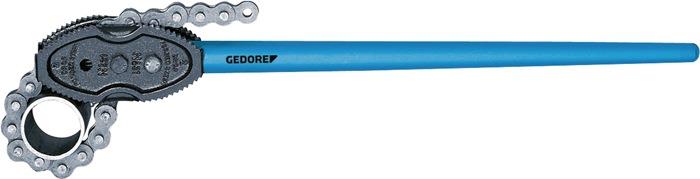 Kettenrohrzange 122 13-89 mm 710 mm 1/4-3 ″ 6,35-76,2 mm 28 ″