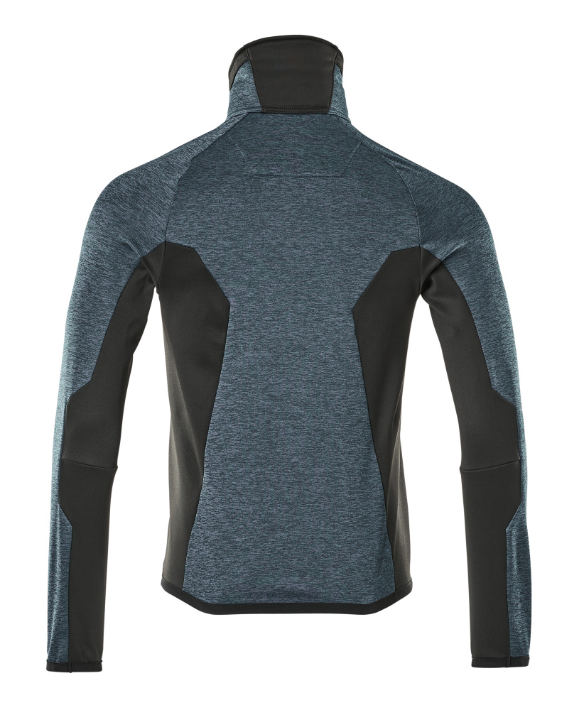 Fleecejacke ADVANCED Dunkelpetroleum/Schwarz S