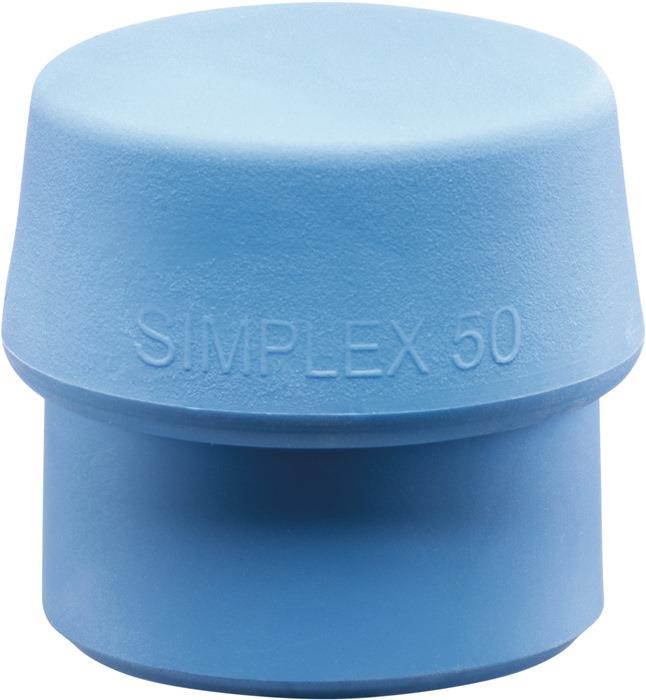 Schonhammerkopf SIMPLEX blau weich 30 mm