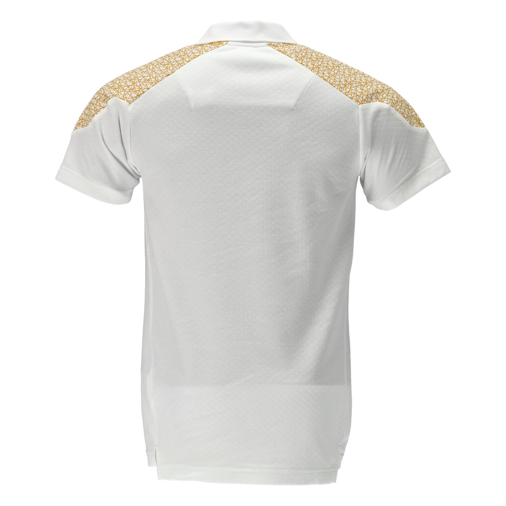Polo-Shirt FOOD & CARE Weiß/Currygelb 6XL