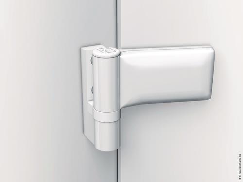 Kunststofftürband KT-EV 18-23mm Direktbefestigung 120kg RAL 9016 pulv.