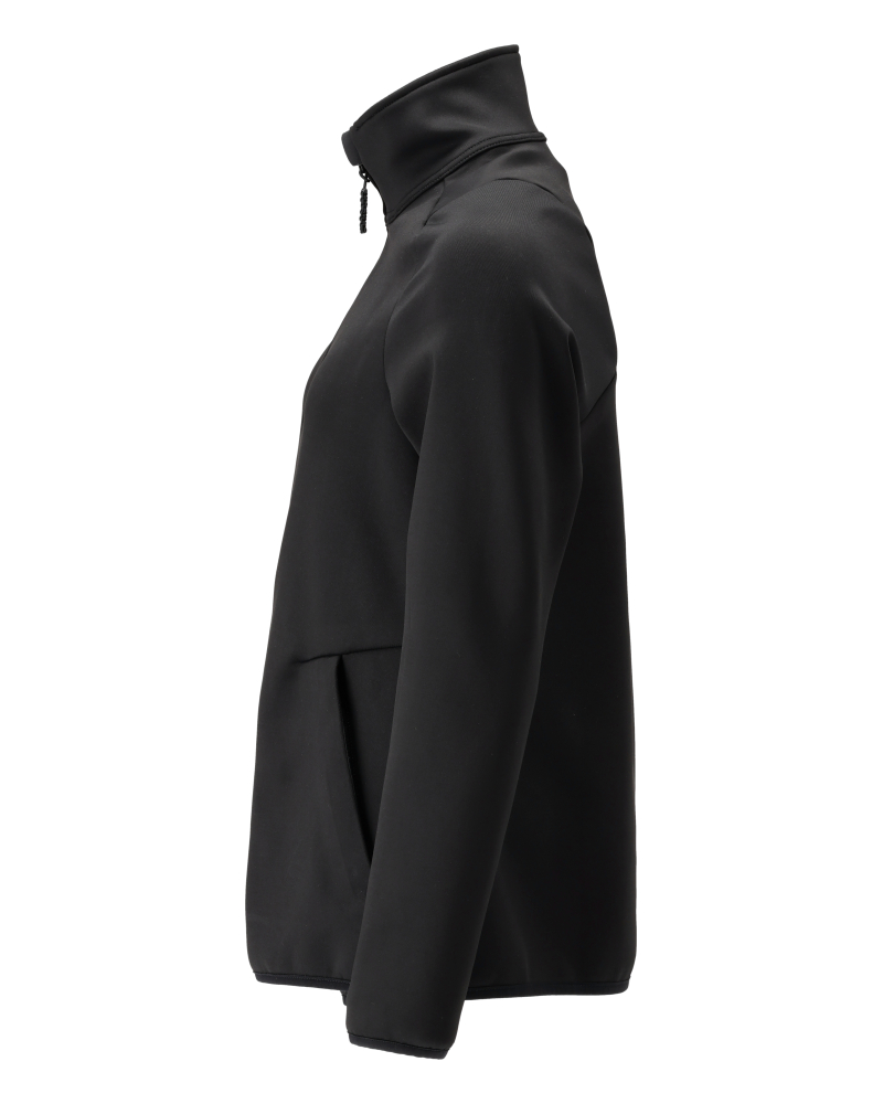 Damen-Passform Fleecejacke CUSTOMIZED Schwarz 2XL