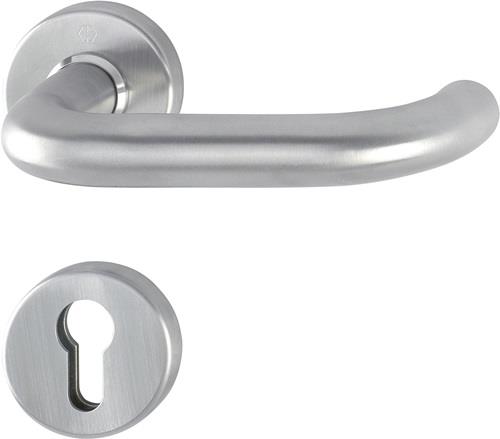Rosettenhalbgarnitur Paris E138Z/42/42S VA F69 4-KT.8mm f.Kombischutz HOPPE