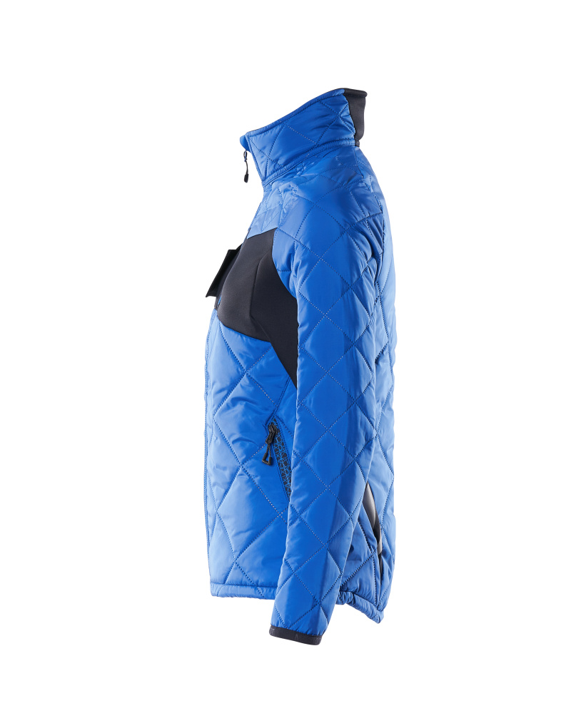 Damen-Passform Thermojacke ACCELERATE Azurblau/Schwarzblau 5XL