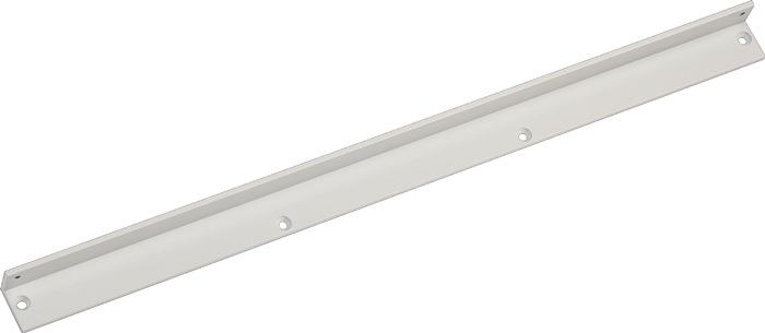 Sturzfutterwinkel PORTEO passend für Gleitschiene PORTEO weiß 9016