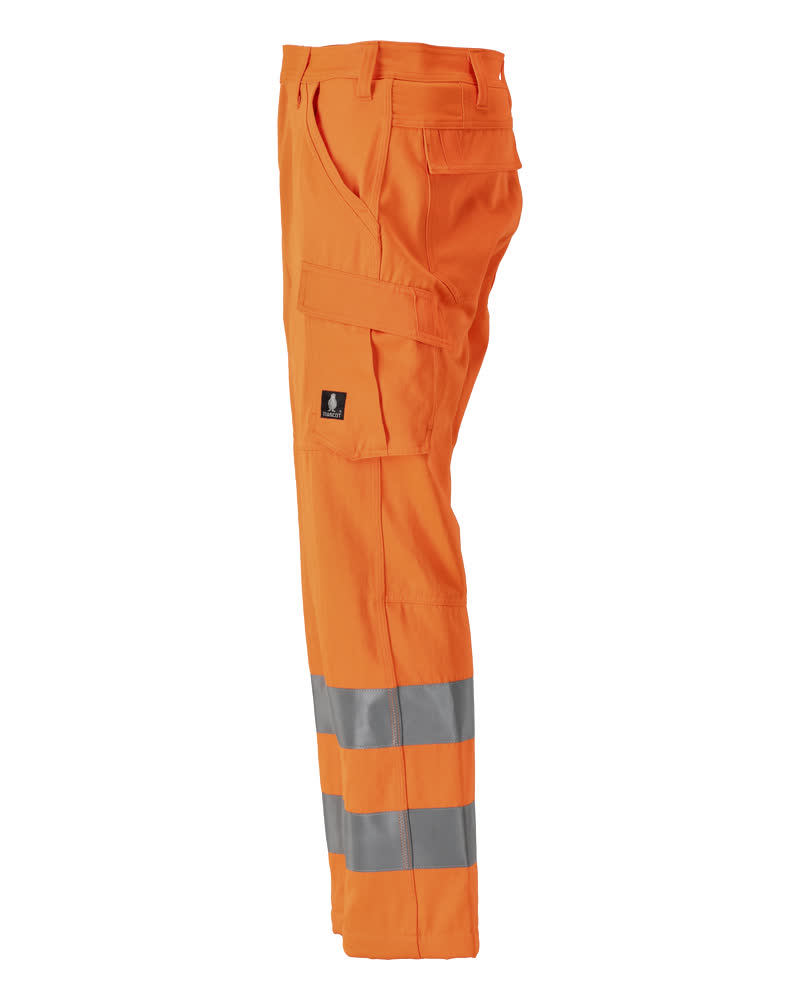 Hose mit Schenkeltaschen SAFE LIGHT Hi-vis Orange 76C50