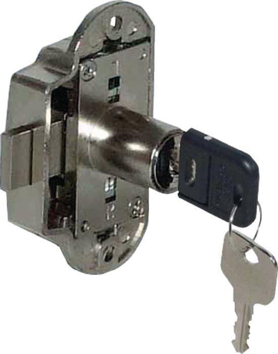 Drehstangenschloss 25 mm inkl. Innenzylinder gleichschließend