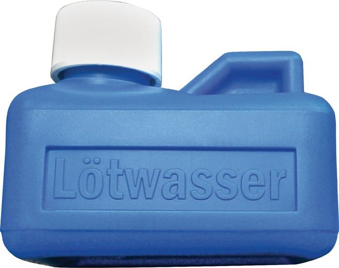 Behälter blau Lötwasser