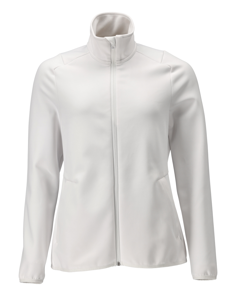 Damen-Passform Fleecejacke CUSTOMIZED Weiß 2XL