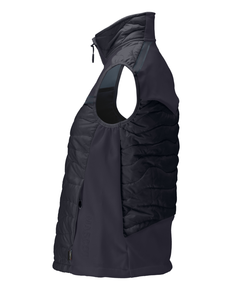 Damen-Passform Thermoweste CUSTOMIZED Schwarzblau 5XL