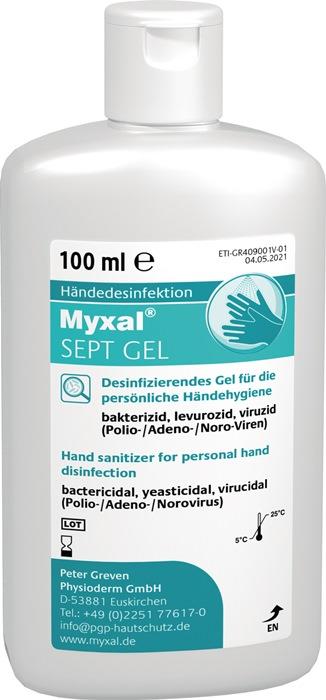 Handdesinfektionsgel ® SEPT GEL Flasche 100 ml