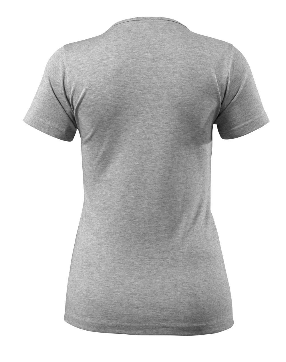 Damen-Passform T-Shirt CROSSOVER Grau-meliert S