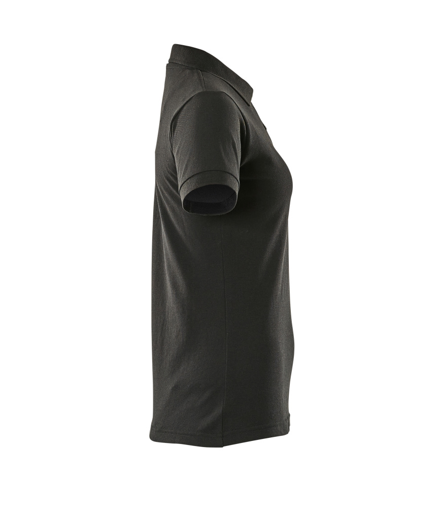 Damen-Passform Polo-Shirt CROSSOVER Vollschwarz 2XLONE