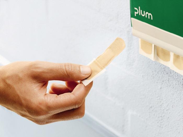 Pflasterspender QuickFix 1 B230xH135xT32ca. mm grün PLUM