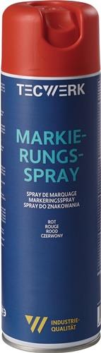 Markierungsspray rot 500ml Spraydose TECWERK