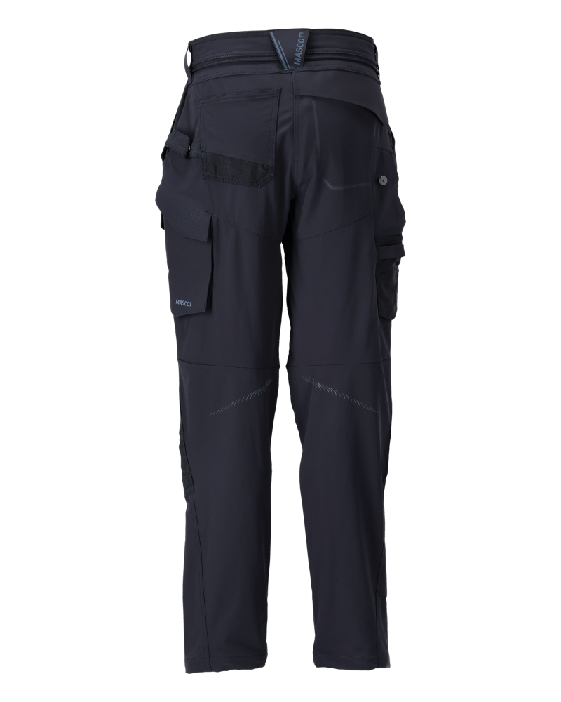 Damen-Passform DIAMOND Hose mit Knietaschen CUSTOMIZED Schwarzblau 82C50
