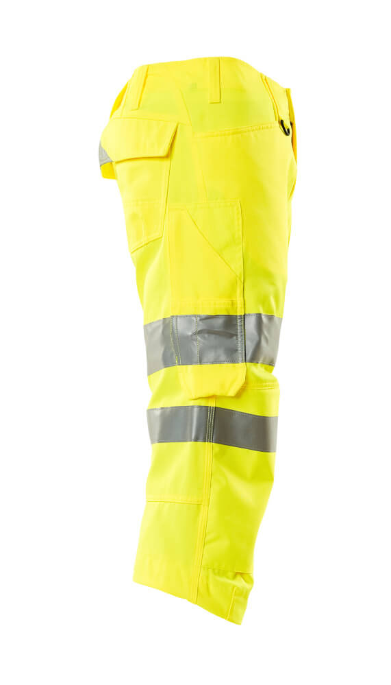 Dreiviertel-Hose mit Knietaschen SAFE SUPREME Hi-vis Gelb C44