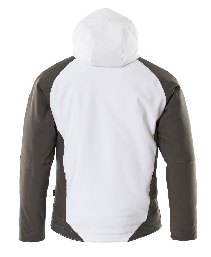 Winterjacke UNIQUE Weiß/Dunkelanthrazit L