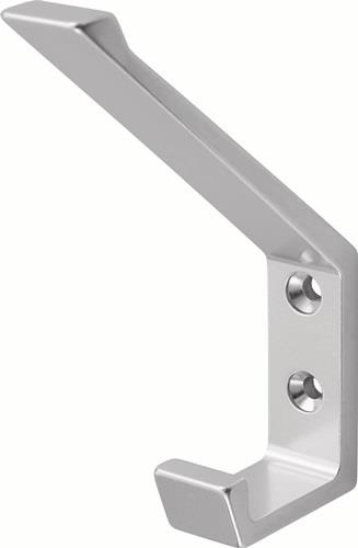 Huthaken 0138 einfach A.76mm Alu.silberf.elox.H.105mm HERMETA