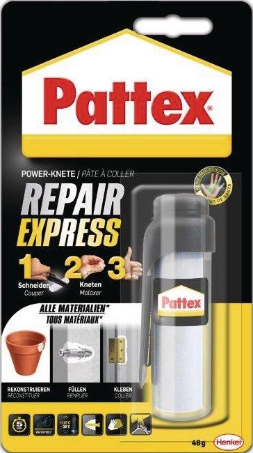 Powerknete Repair Express weißlich 48 g Stick PATTEX