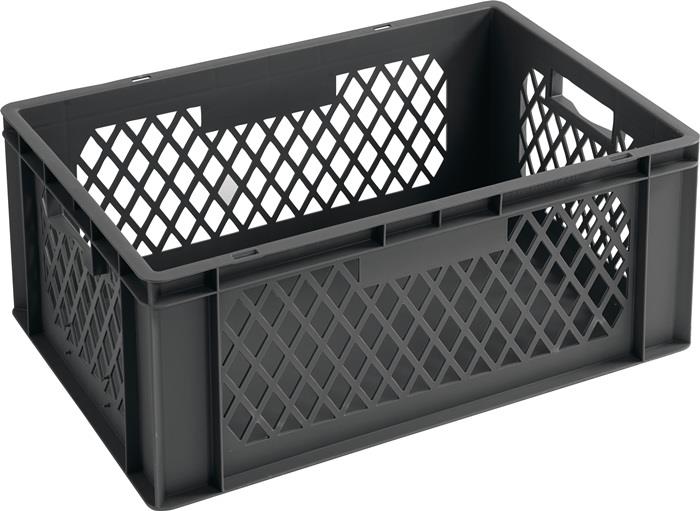 Transportstapelbehälter Seitenwände durchbrochen 270 mm