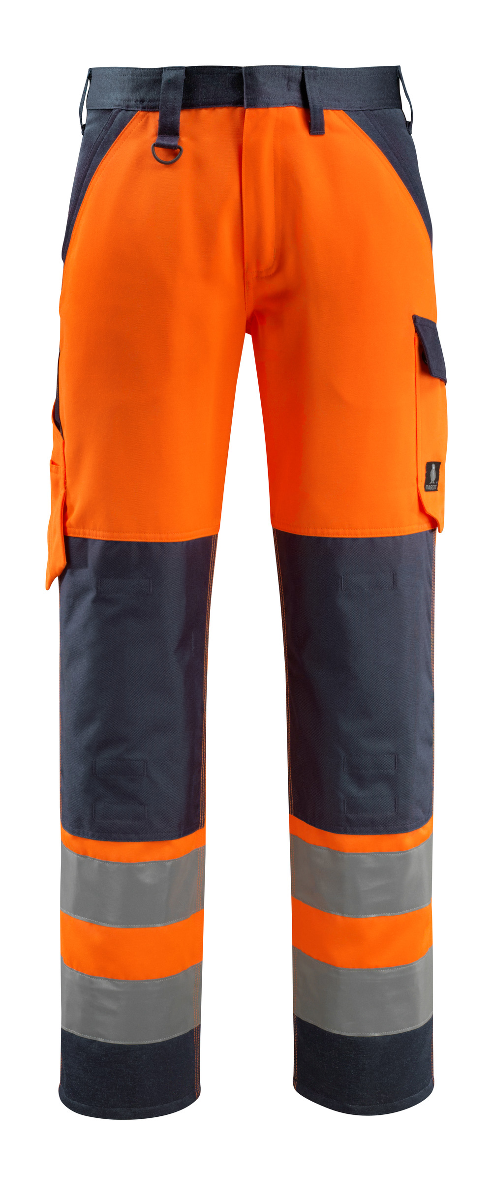 Hose mit Knietaschen SAFE LIGHT Hi-vis Orange/Schwarzblau 76C52