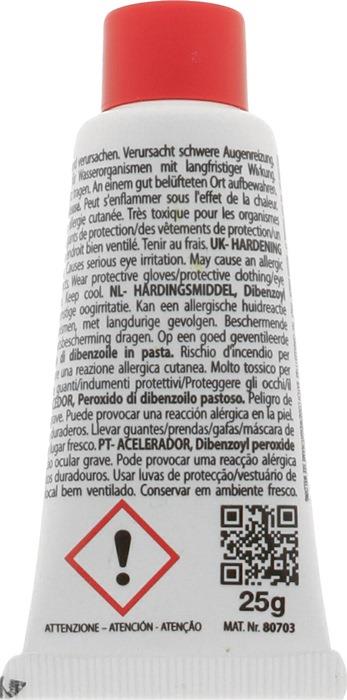 Härter 25 g Tube rot