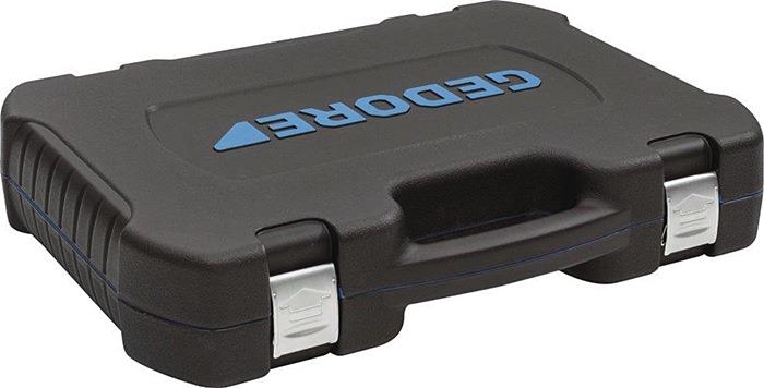 Steckschlüsselsatz 19 BMC 20 69-teilig 1/4 + 1/2 ″ Schlüsselweiten 4-32 mm Anzahl Zähne 60/40 6-Kant GEDORE