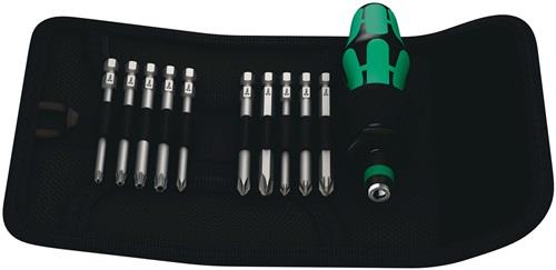 Bitsatz Kraftform Kompakt 41 11teilig Handhalter/10Bits L.89mm Wera