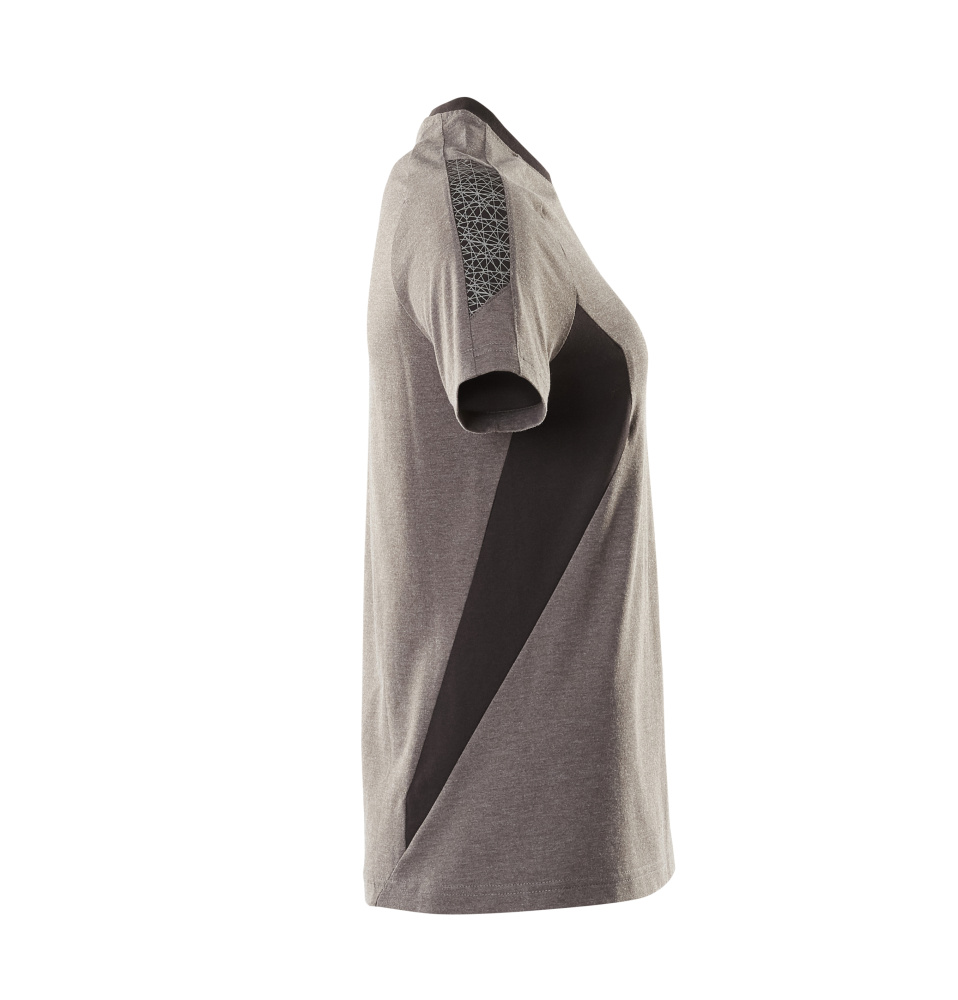 Damen-Passform T-Shirt ACCELERATE Dunkelanthrazit/Schwarz 4XLONE