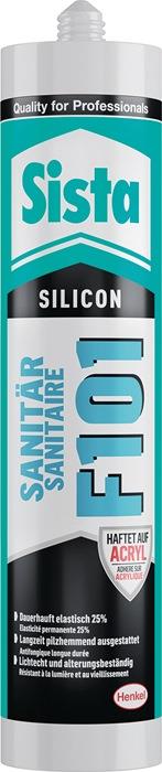 Sanitärsilikon F101 300 ml Kartusche transparent