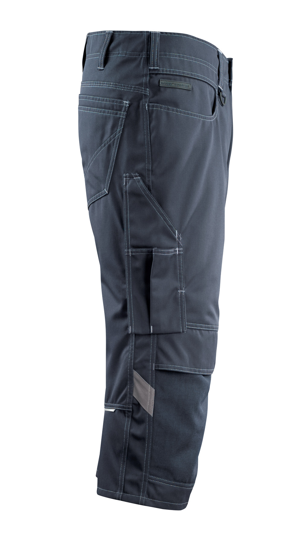 Dreiviertel-Hose mit Knietaschen UNIQUE Schwarzblau C49