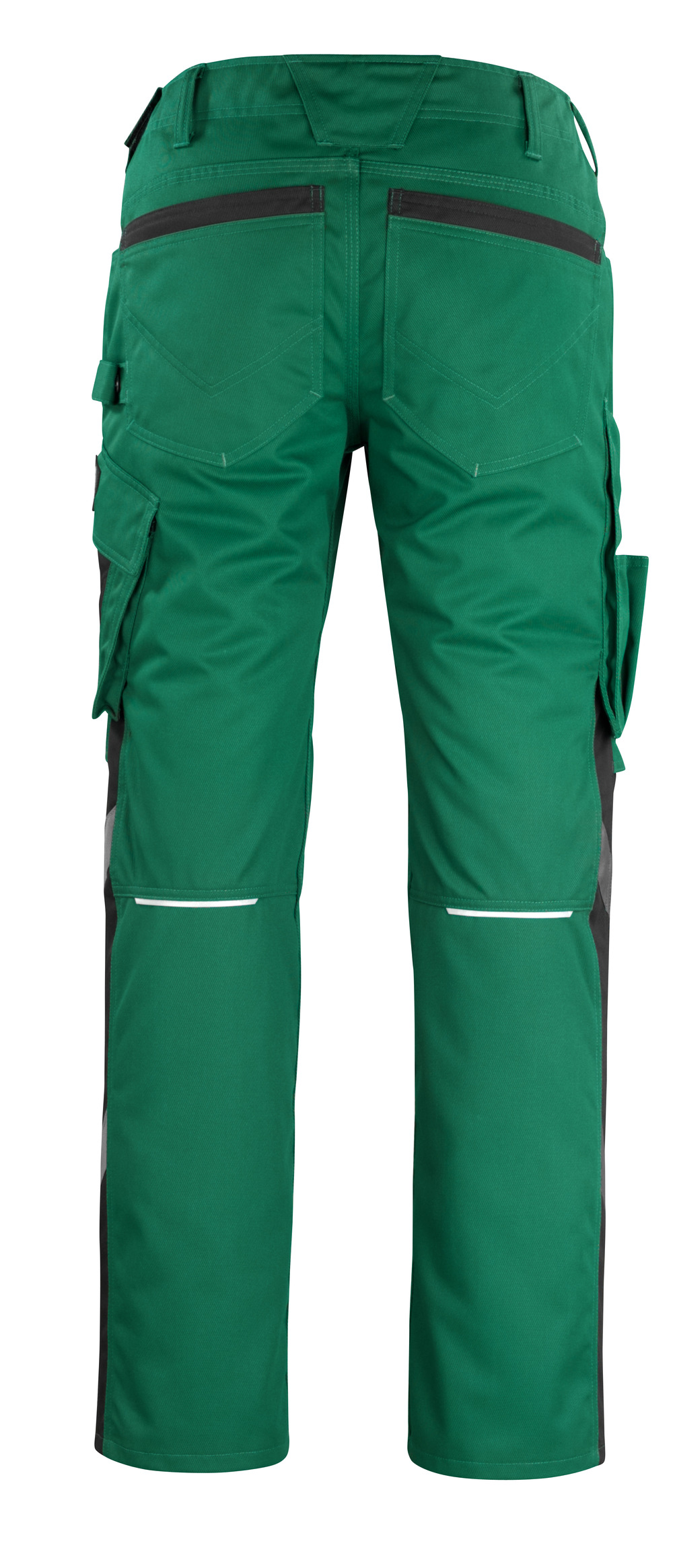 Hose mit Knietaschen UNIQUE Grün/Schwarz 76C54