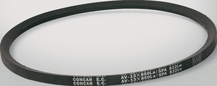 Schmalkeilriemen Profil SPA bo 12,7 mm DIN 7753 1000 mm 955 mm 1018 mm