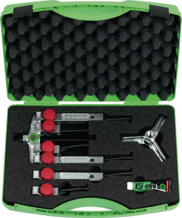 Abziehersatz KS-2030 8-teilig Spannweite 90 mm Spanntiefe 100-200 mm KUKKO