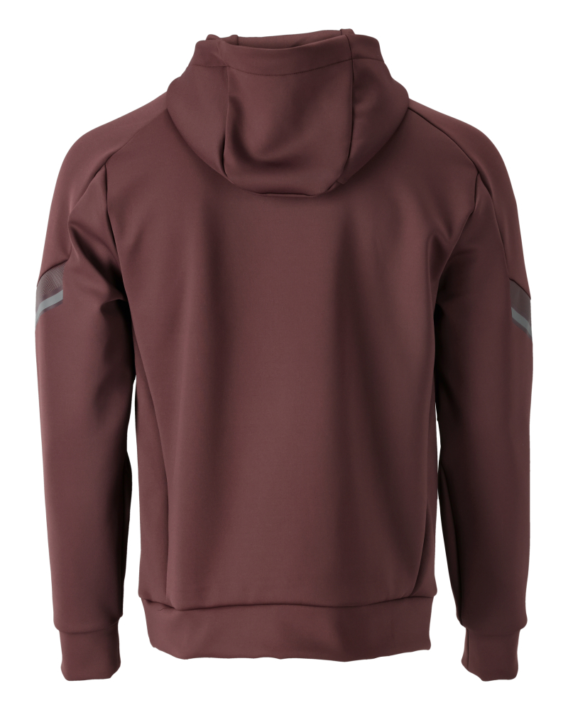 Fleece Kapuzenpullover CUSTOMIZED Bordeaux XL