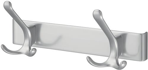 Huthakenleiste 0822-0822 2 Hak.A.96mm LM silberf.elox.H.102mm HERMETA