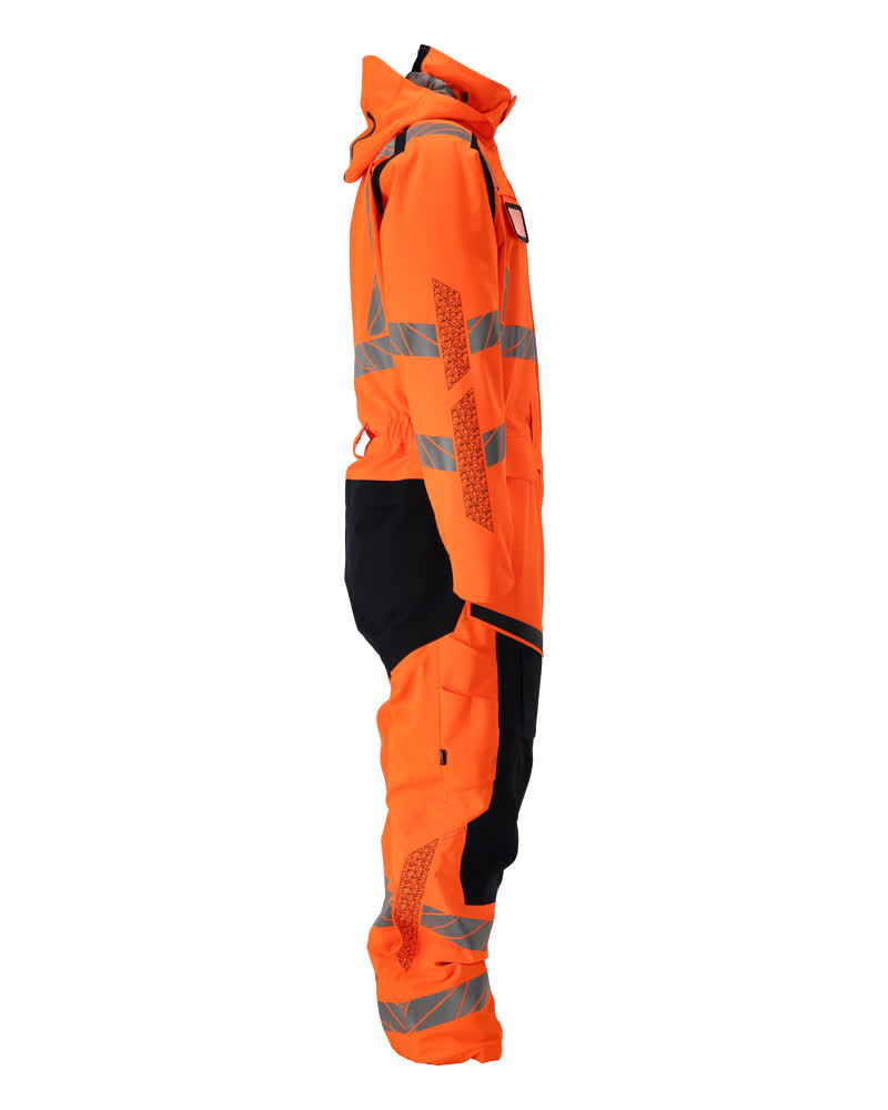 Winteroverall ACCELERATE SAFE Hi-vis Orange/Schwarzblau 3XL