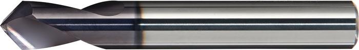 NC Anbohrer 10 mm 70 mm 24 mm 90 ° TiAlN-beschichtet