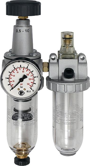 Wartungseinheit Standard BG III 2100 l/min 19,17 15 mm G 1/2 ″ 175 mm