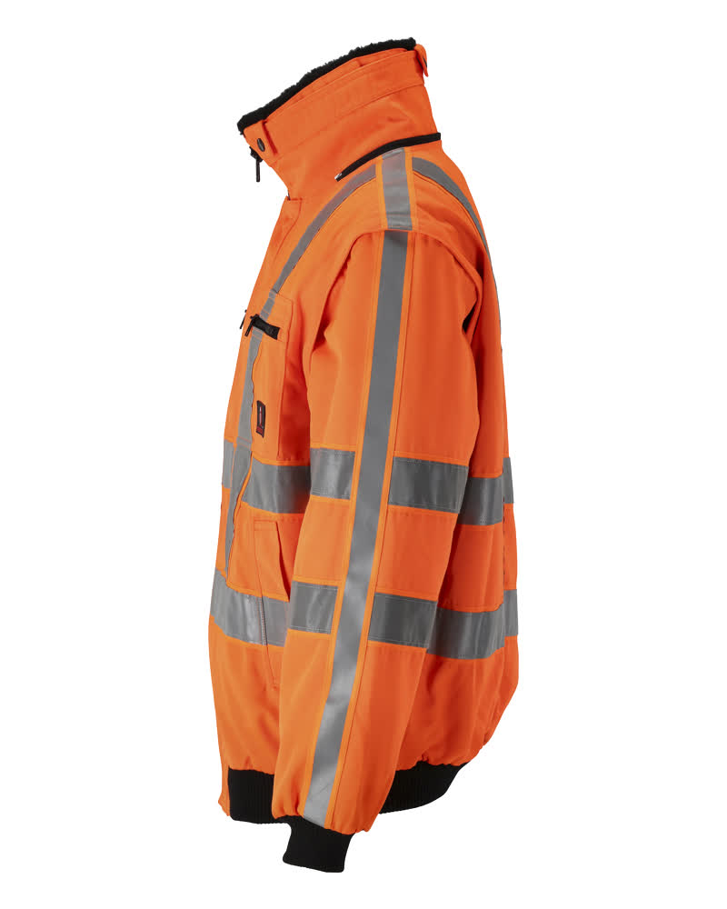 Pilotjacke SAFE ARCTIC Hi-vis Orange 4XL