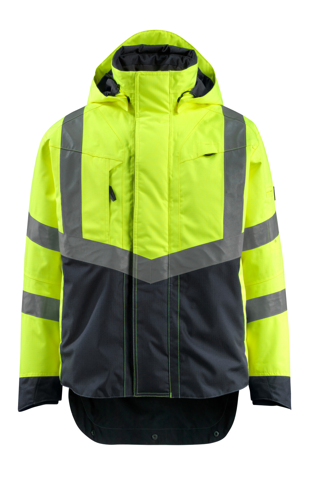 Hardshelljacke SAFE SUPREME Hi-vis Gelb/Schwarzblau 3XL