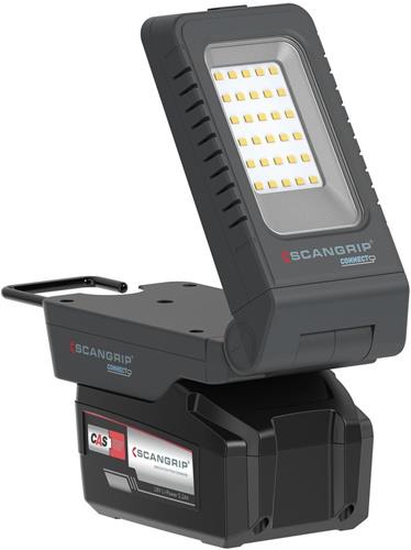 LED-Strahler BASIC CONNECT 97 W 1000 lm 5,2 Ah 18 V IP30 SCANGRIP