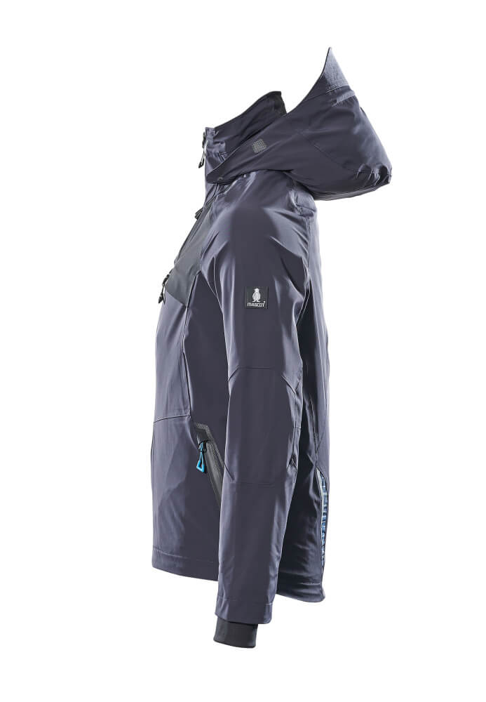 Hard Shell Jacke ADVANCED Schwarzblau/Schwarz 3XL