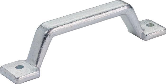 Handgriff 64011 173 mm Stahl verzinkt 200 mm zum Anschrauben HBS-BETZ